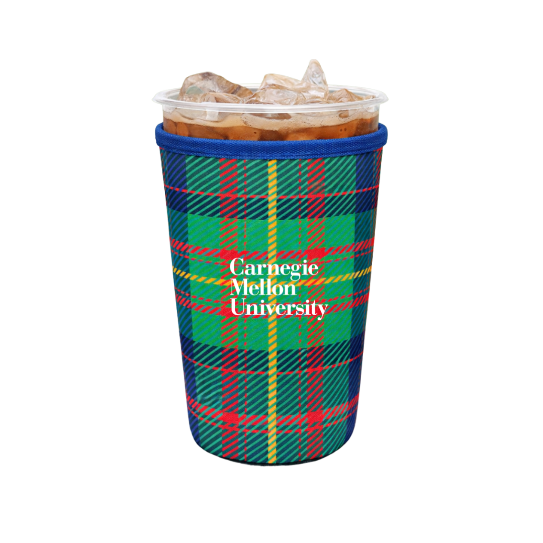 Tartan Iced Coffee Koozie
